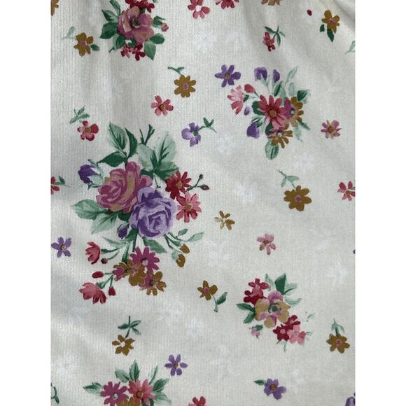 Whirlaway Frocks Vintage Blouse 16WP PETITE Wide Lace Collar Floral Cottage - Picture 6 of 13